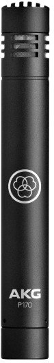 Mikrofon kondensator AKG P170, diafragmë 1/2", i zi