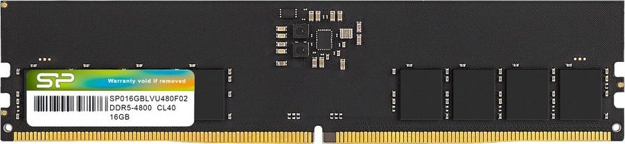 Memorie Silicon Power DDR5, 16 GB, 4800 MHz, CL40, SP016GBLVU480F02
