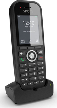 Telefon IP DECT Snom M30, handset, ekran me ngjyra, i zi