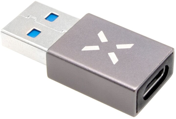 Përshtatës FIXED, USB-C - USB-A 3.0, OTG, i hirtë