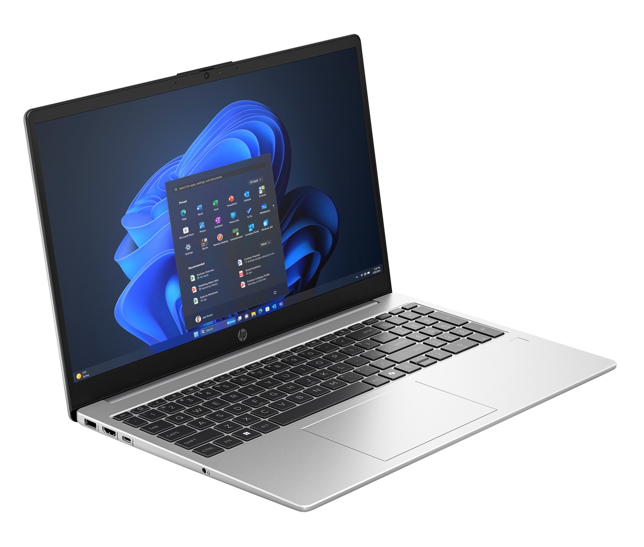 Laptop HP 255R G10, 15.6", AMD Ryzen™ 5 7535U, 16 GB DDR5, 512 GB, AMD Radeon 660M, i hirtë