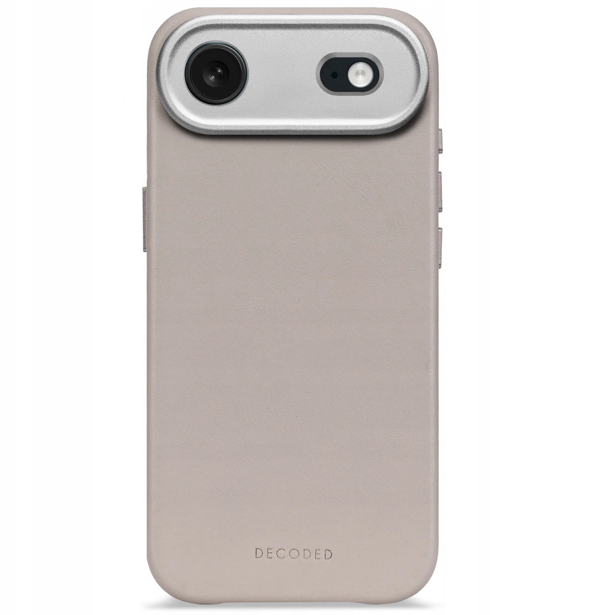 Futrollë Decoded Leather Backcover për Apple iPhone Air, me MagSafe, lëkurë natyrale, e zezë
