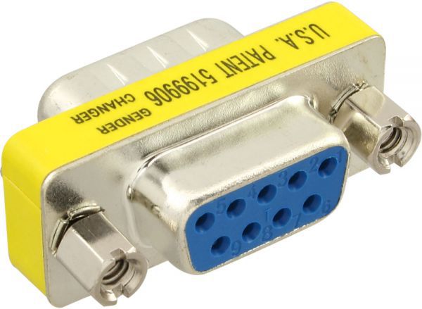 Konvertues InLine 42214, 9 pina, i verdhë