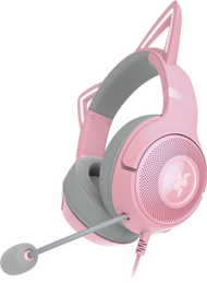 Kufje Razer Kraken Kitty V2, rozë