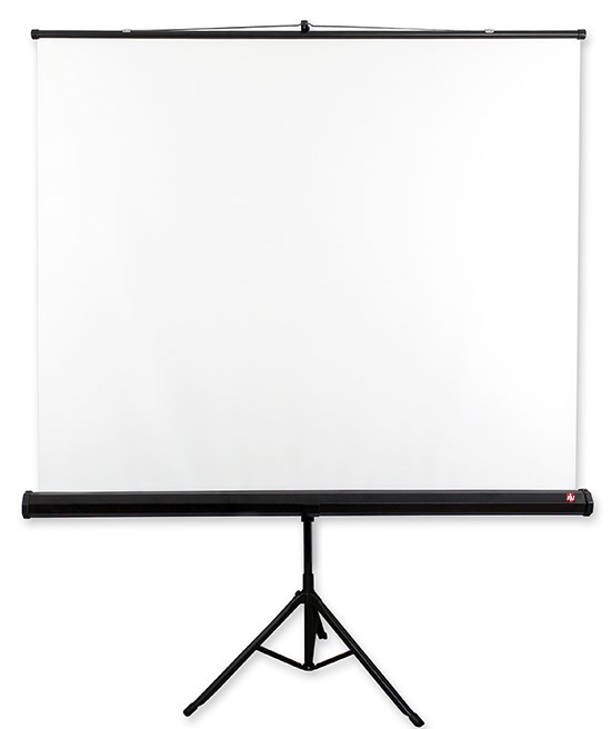 Ekran projektori Avtek Tripod Standard 175, 175x175 cm, format 1:1, i zi