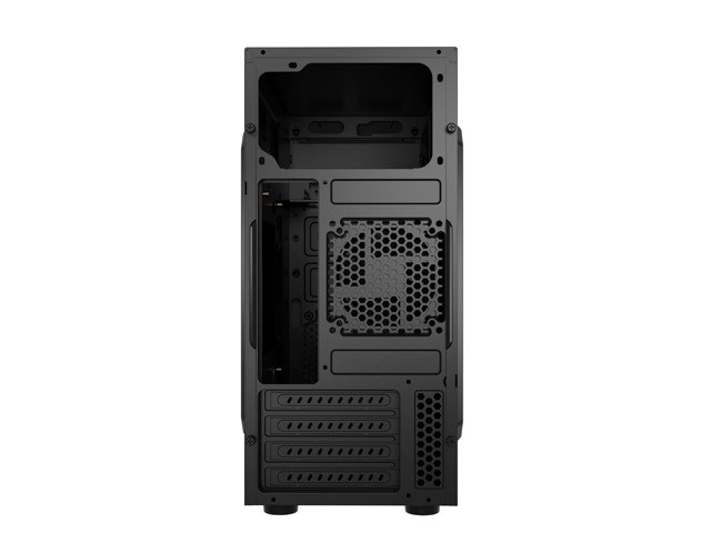 Kutia kompjuterike Natec Helix NPC-2038, microATX, micro tower, e zezë