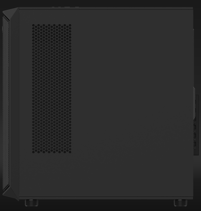Kuti kompjuterike gaming WEZEN Pro, ATX, 4x 120mm RGB, e zezë