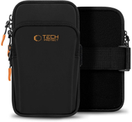 Byzylyk sportiv universal Tech-Protect M7, për smartphone deri 6.9", najlon, i zi portokalli