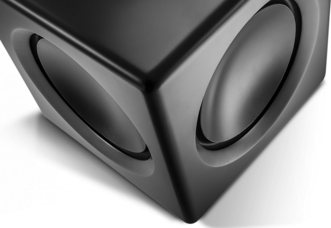 Subwoofer aktiv Wavemaster Fusion, 125 W, gri