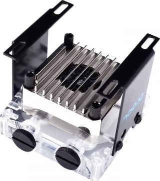 Aksesor ftohës uji Alphacool 13197, pompa Laing Low Noise, shumë porta G1/4", i zi transparent i bardhë