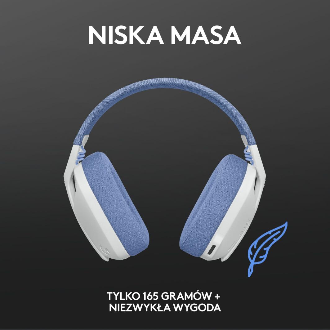 Kufje Logitech G435, të bardha