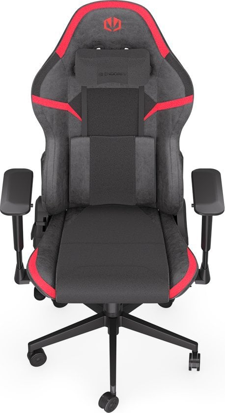 Karrige Gaming Endorfy Scrim RD (EY8A002), 128x74x69 cm, kapacitet 120 kg, e kuqe/e zezë