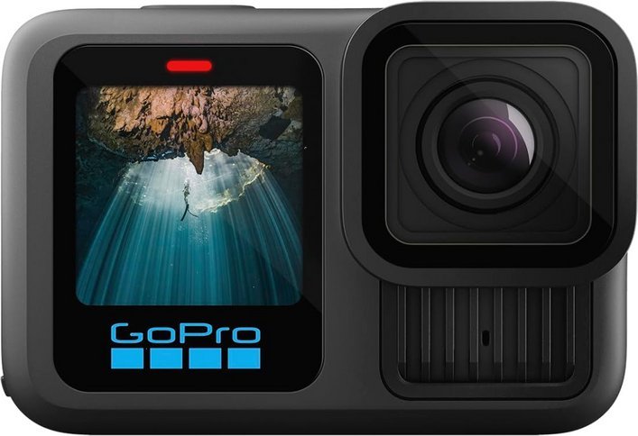 Kamerë aksion GoPro Hero 13, 5.3K, rezistente ndaj ujit, e zezë