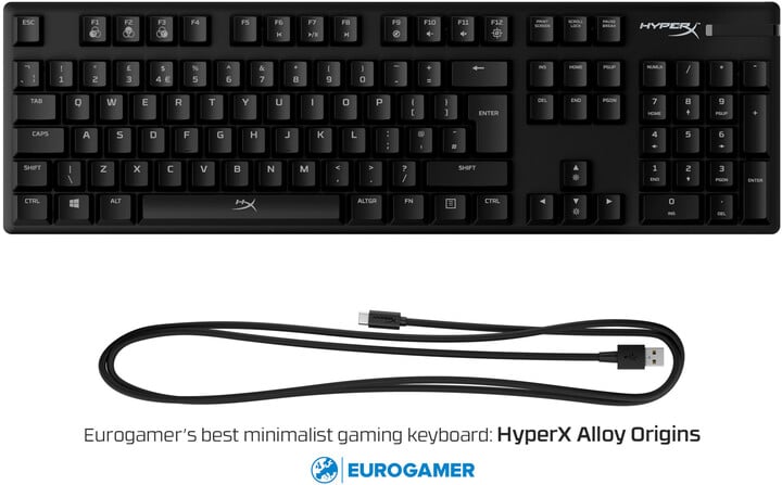 Tastierë HyperX Alloy Origins, HyperX Blue, US