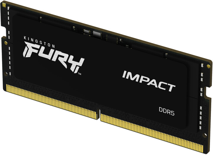 Module të memories Kingston Fury Impact 32GB (2x16GB) DDR5 4800 CL38 SO-DIMM