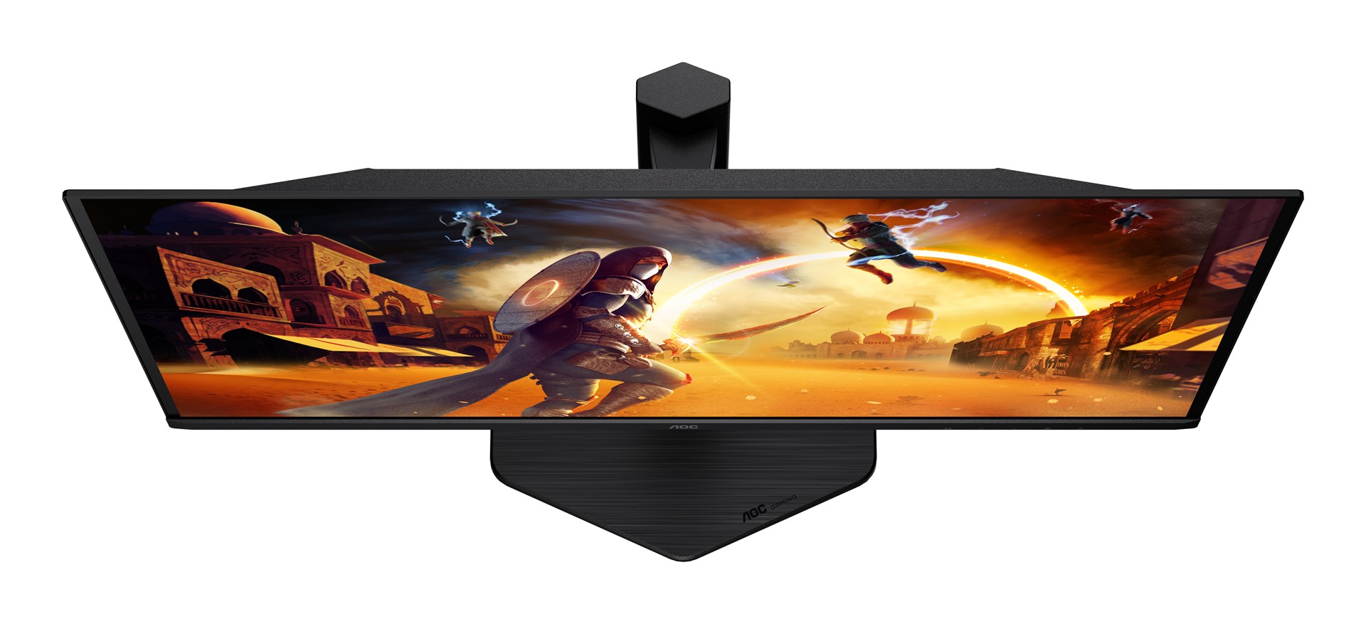 Monitor gaming AOC G4 Q27G4SDR, 26.5", 2560x1440 QHD, 360Hz, i zi me të kuqe
