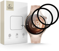 Хибридно заштитно стакло Tech‑protect Glass Flex+ за Huawei Watch 5 46mm, 2 парчиња, проѕирно