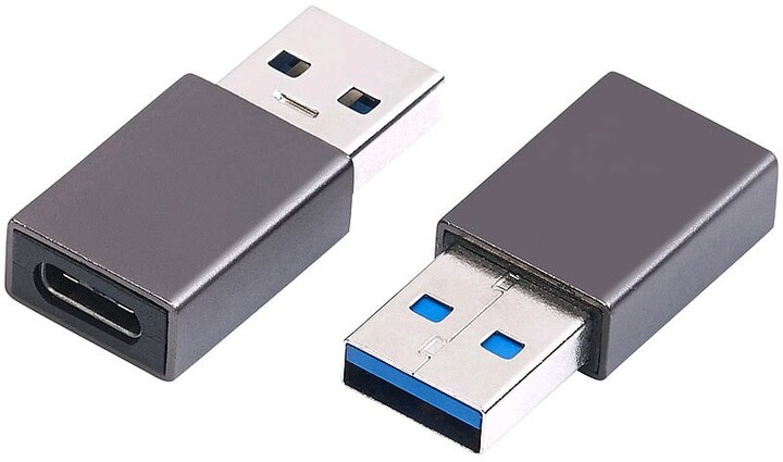 Përshtatës C-TECH USB-C - USB-A, USB 2.0, F/M