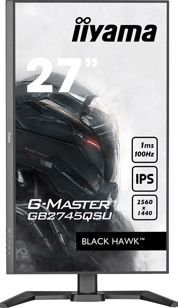 Monitor iiyama G-MASTER GB2745QSU-B1, 27", 2560 x 1440, 2K Ultra HD, 100 Hz, i zi