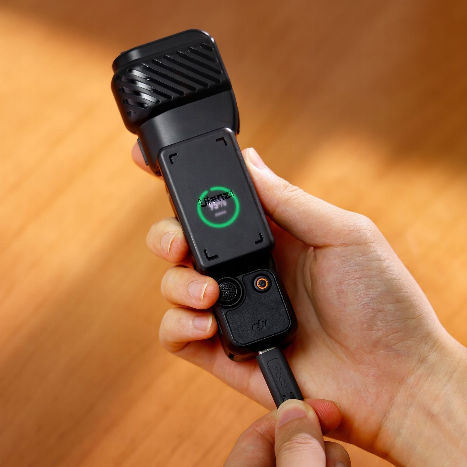 Set mbrojtës Ulanzi PK07 për DJI Osmo Pocket 3, mbrojtës gimbali, mbrojtës ekrani, transparent