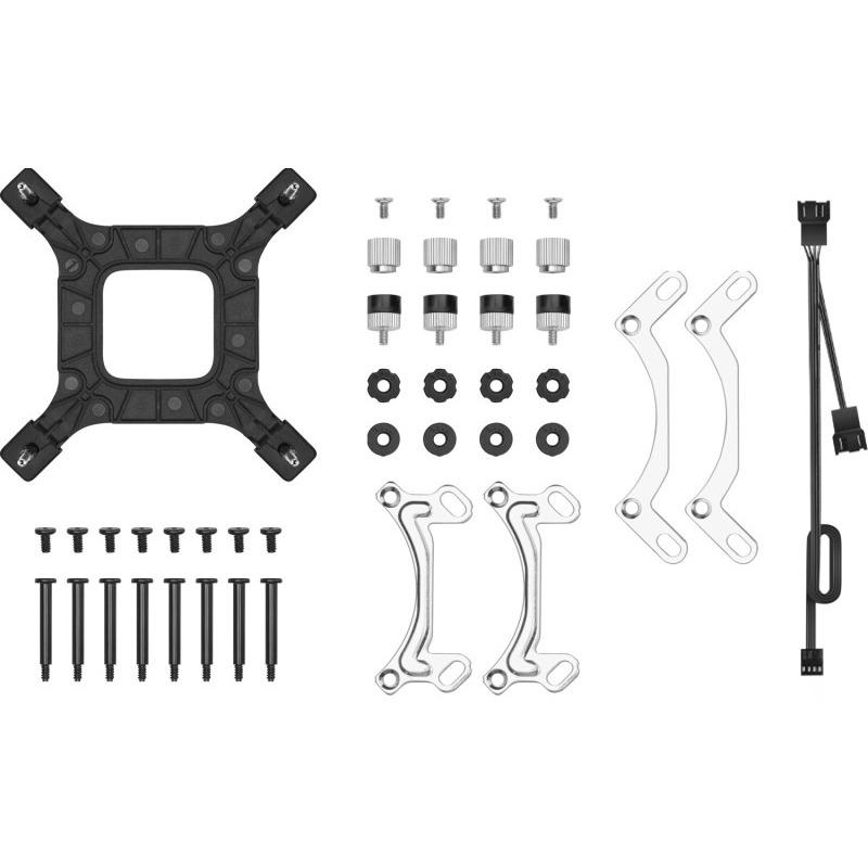 Ftohës likuid për procesor DeepCool LE500 Marrs, 240mm, LED jeshil, i zi