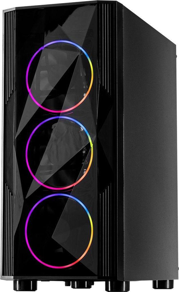 Kasë Inter-Tech A-3401 Chevron ARGB, Midi Tower