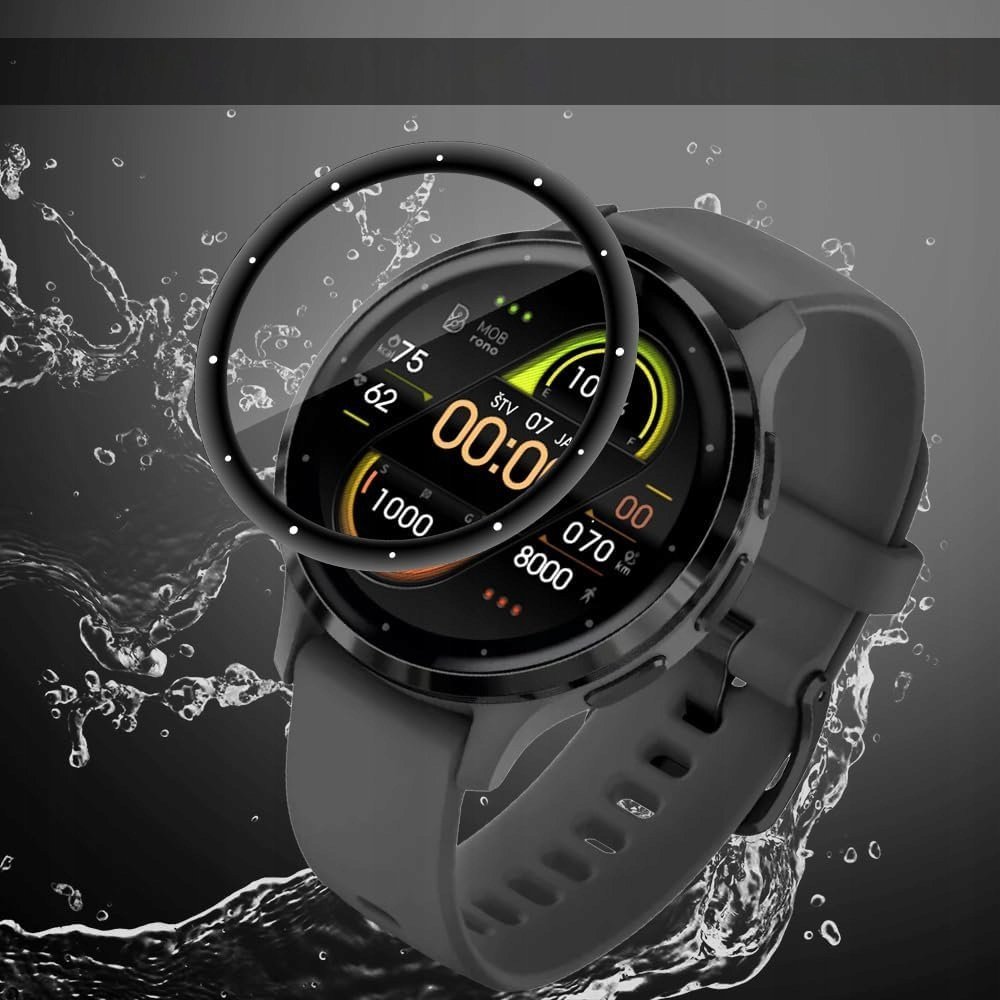Xham mbrojtës Wozinsky Full Glue për Garmin Venu 3S 41mm, 2 copë, i tejdukshëm