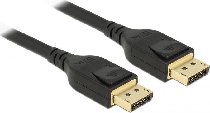 Kabllo Delock DisplayPort - DisplayPort, 5m, e zezë