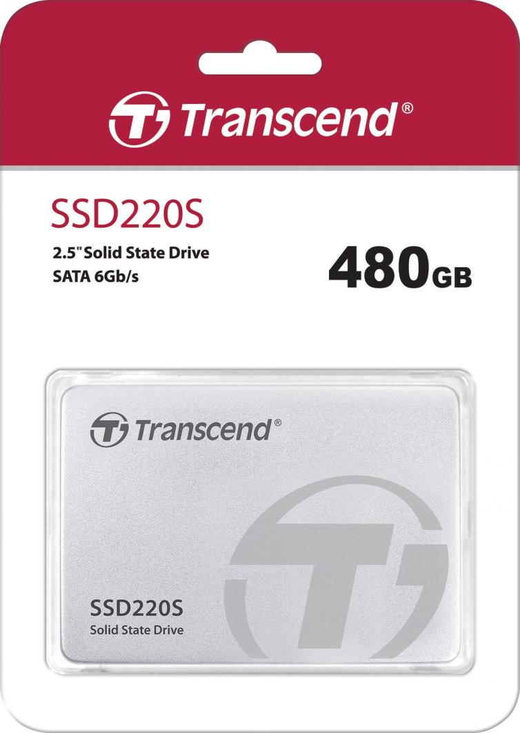 Disk SSD Transcend 220S . 480GB, 2.5" SATA III