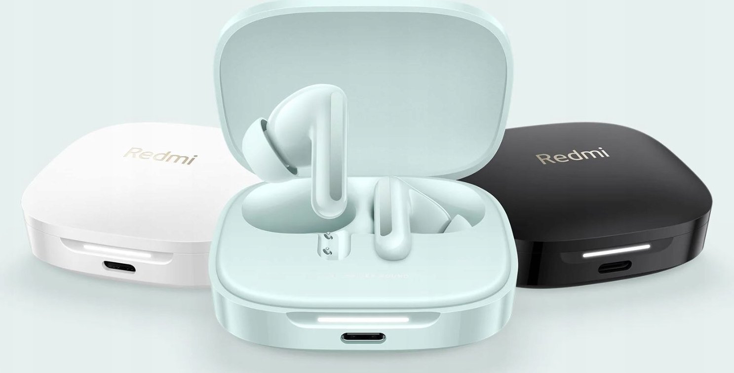 Kufje wireless Redmi Buds 6, me kuti karikimi, Cloud White