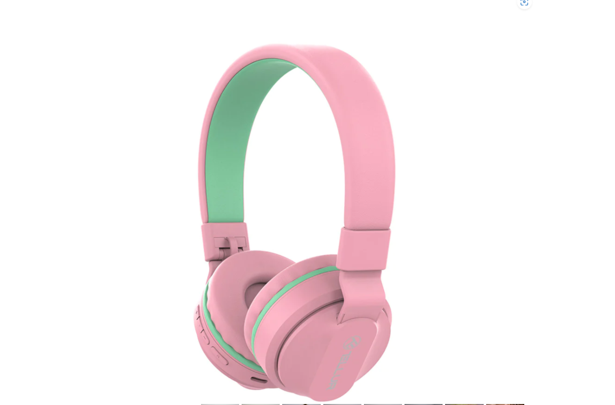 Kufje Bluetooth Tellur Buddy, pa tela, deri 25 orë, rozë