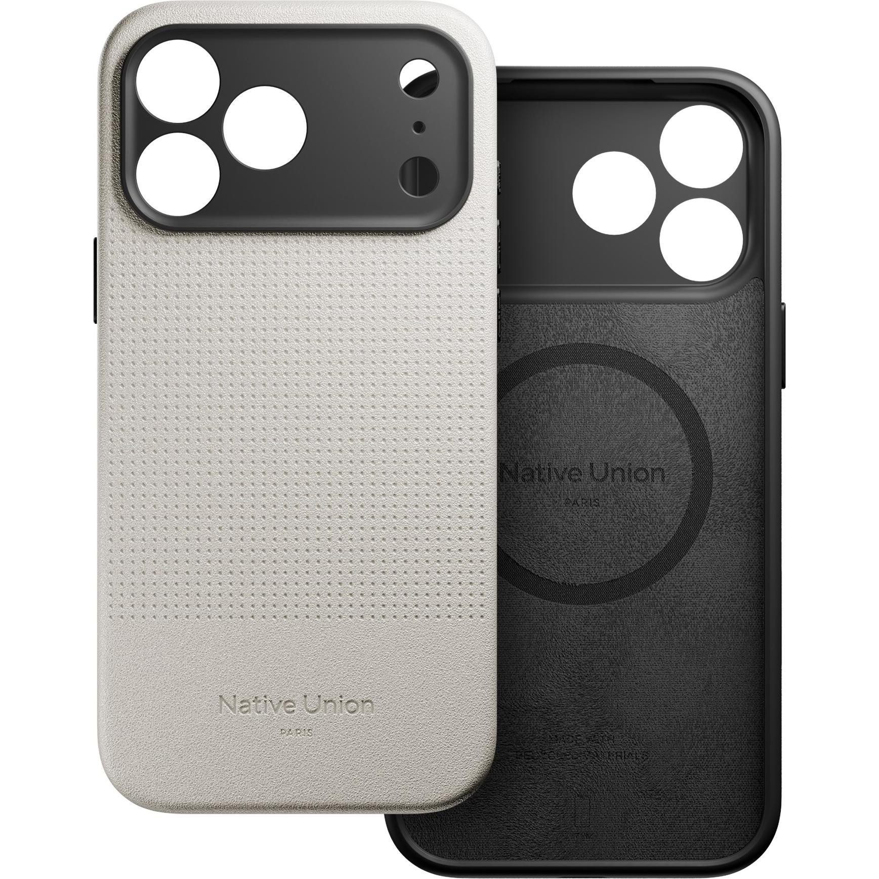 Këllëf telefoni Native Union Active Case për iPhone 17 Pro Max, kompatibil me MagSafe, bezhë