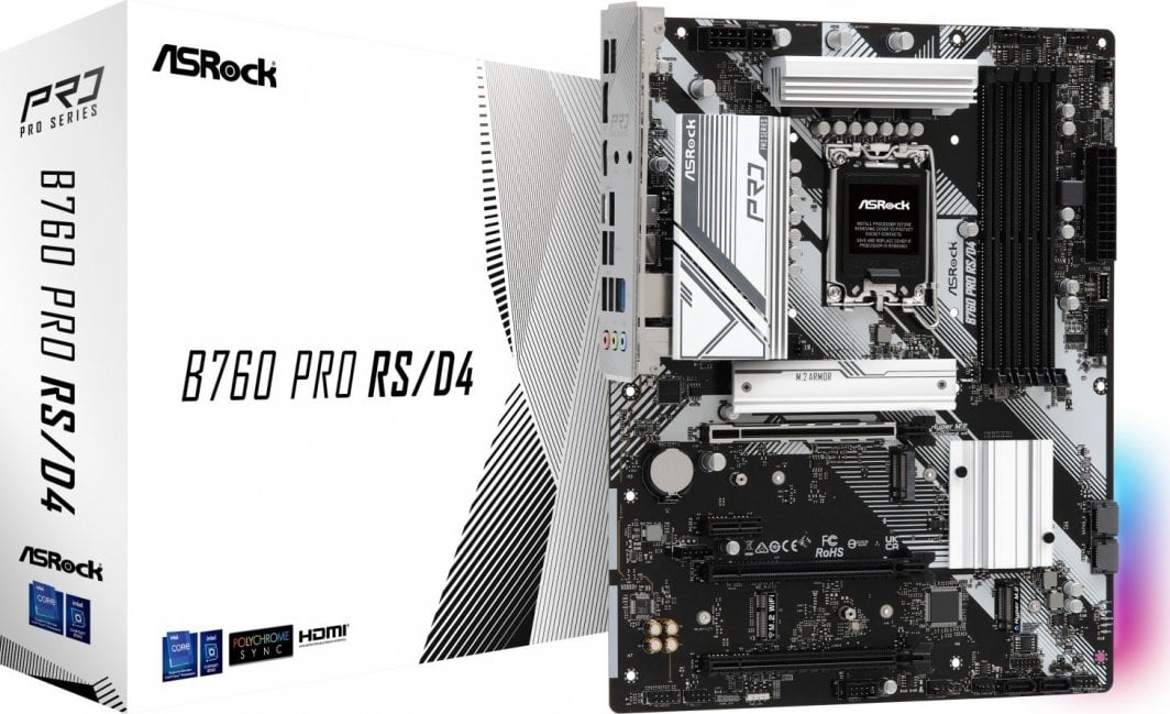 Pllakë amë ASRock B760 PRO RS/D4