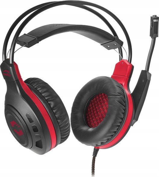 Kufje gaming Speedlink CELSOR, stereo, me mikrofon, të zeza e kuqe