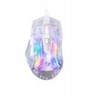 Гејминг глушец Marvo M413 Prism, 7200 DPI, RGB, проѕирен