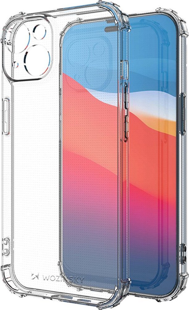 Mbështjellës Wozinsky Armored Case për iPhone 14 Plus, anti goditje, transparent