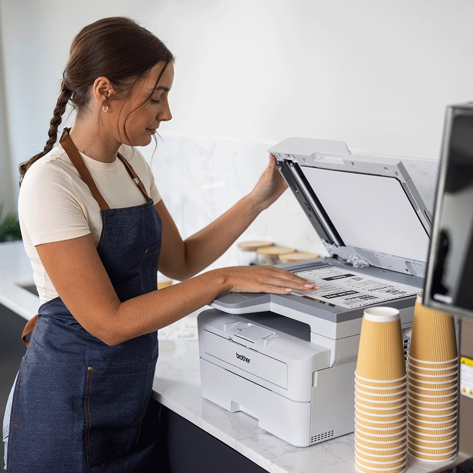 Printer multifunksional Brother MFC-L2960DW, laser mono, A4, 34 fpm, Wi-Fi