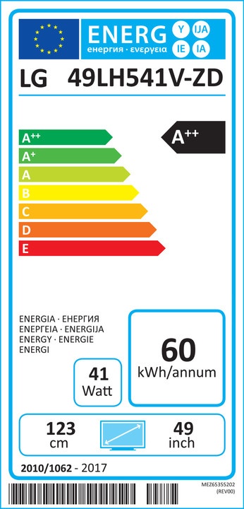 Televizor LG 49LH541V, 123 cm
