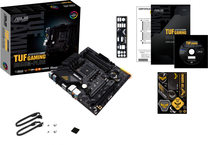 Матична плоча ASUS TUF GAMING B550M-PLUS - AMD B550