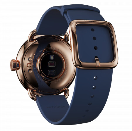 Orë smart Withings Scanwatch 38mm, Rose Gold Blue