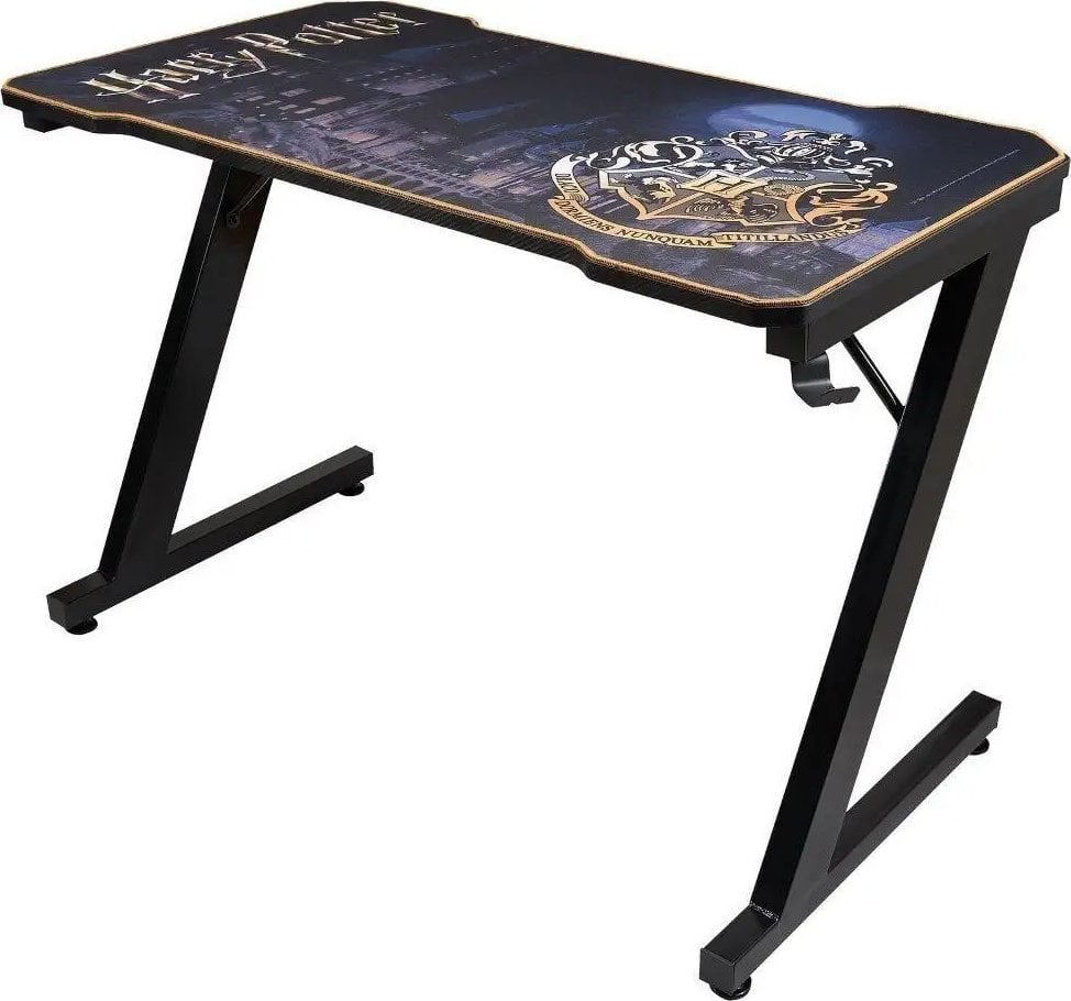 Tavolinë gaming Harry Potter Official, 2 monitorë, me mbajtës kufjesh, e zezë