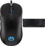 Set gaming Endorfy GEM Plus dhe Thock TKL Wireless, maus 67g, tastierë TKL Kailh Red Box, e zezë
