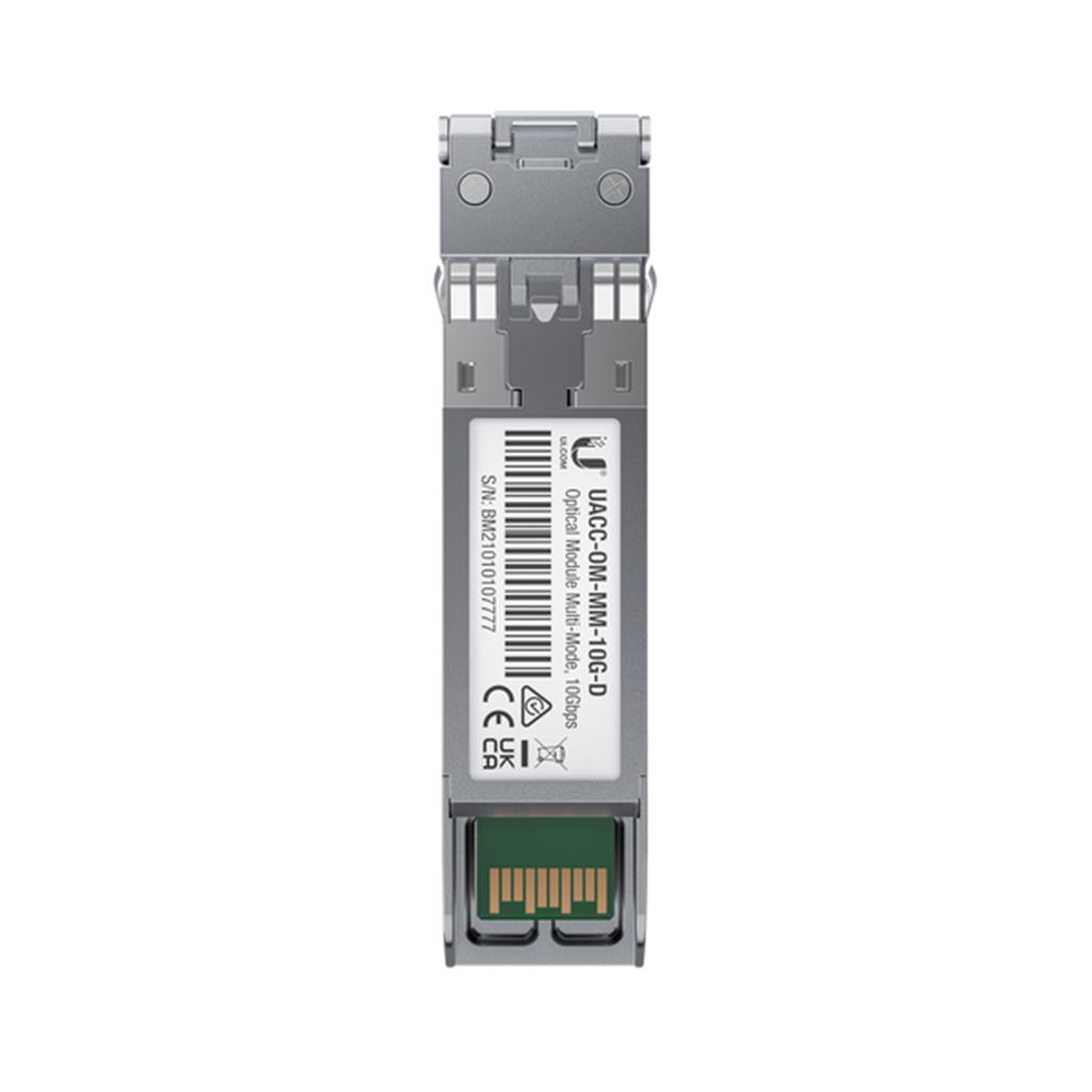 Modul transceiver rrjeti Ubiquiti UACC-OM-MM-10G-D-2, 10 Gbps, 850 nm, i argjendtë