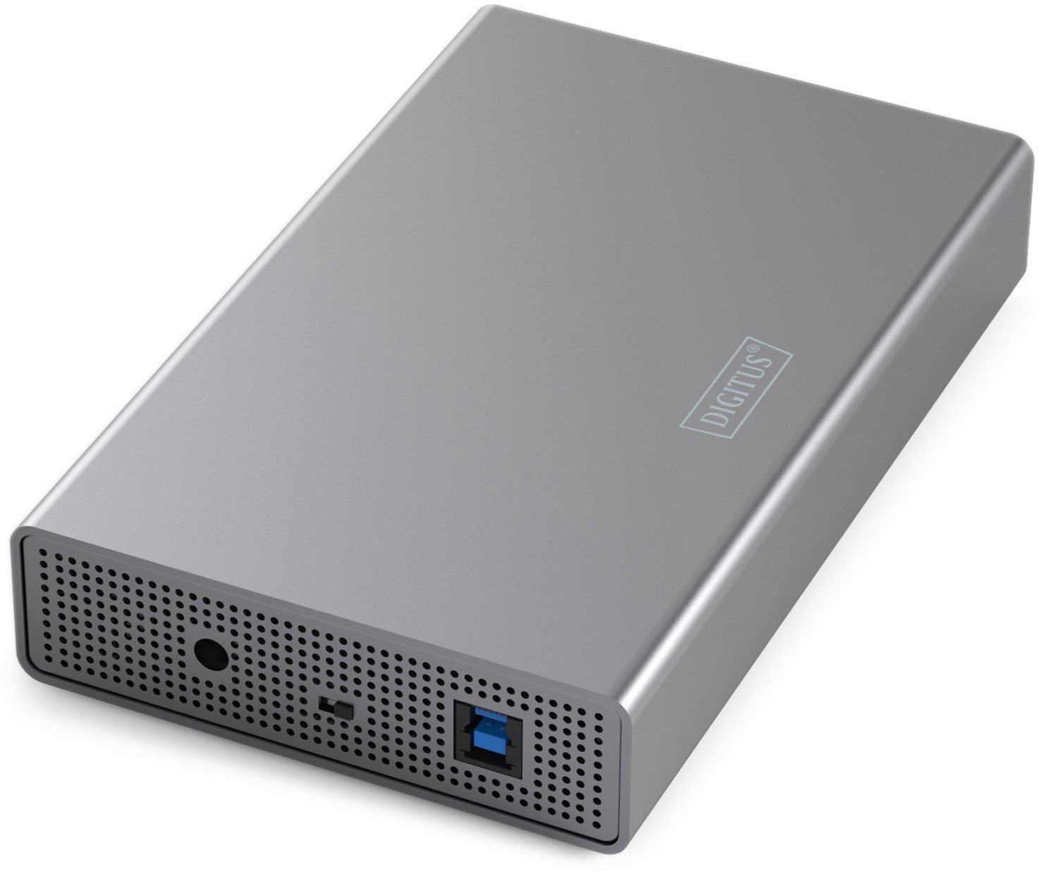 Kuti e jashtme për hard disk Digitus USB 3.0, 3.5", SATA, deri 16TB, alumin