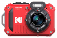 Дигитален фотоапарат Kodak WPZ2, водоотпорен, црвен