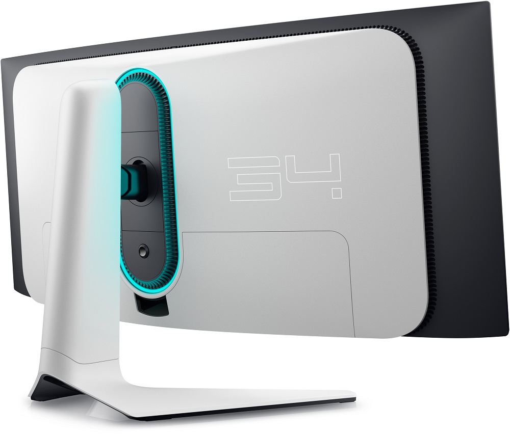 Monitor Dell Alienware AW3423DW, 18", IPS, 175Hz, i bardhë