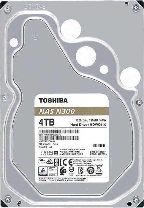 Disk HDD Toshiba N300, 3.5'', 4 TB, SATA III