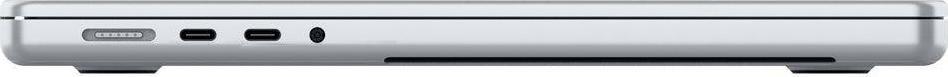 Заштитно стакло Spigen Glass FC за MacBook Pro 14" 2021, зацврстено стакло, црна рамка