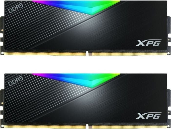 Memorie ADATA XPG Lancer RGB, DDR5, 32 GB, 5600 MHz, CL36, AX5U5600C3616G-DCLARBK