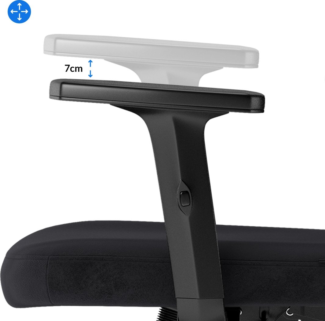 [OUTLET] Karrige zyre SENSE7 Veno, e zezë